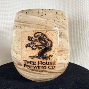 Tree House Brewing Co Cream and Brown Mug